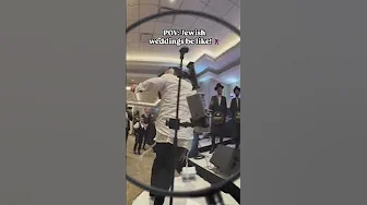 Jewish weddings be like! 🕺🏼🔥
