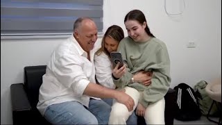 Heartwarming: The Moment Released Hostage Soldier Agam Berger Reunited With Her Parents