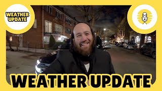 Weather Update; Snow Storm – The Perlowitz Show