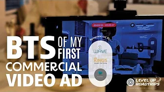 BTS of my first commercial video Ad | Yiddish