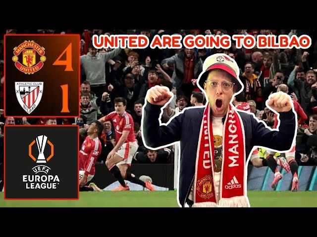Man Utd 4 – 1 Athletic Bilbao – MATCH VLOG UNITED DESTROY BILBAO – Europa league Semi Final 2nd leg