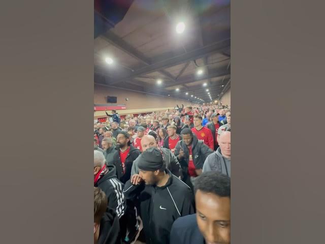 Manchester United are going to Bilbao – Full time scenes at Old Trafford – Europa league semi finals